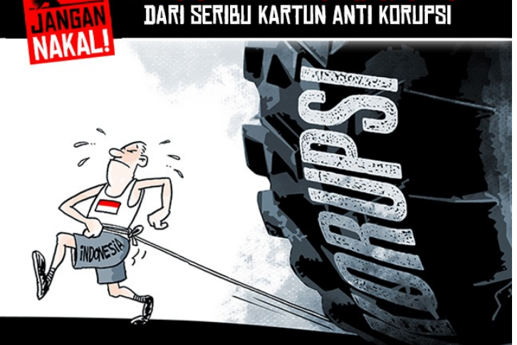 Resah dengan Korupsi, Kartunis Sampaikan Kritik Lewat Pameran di Malang