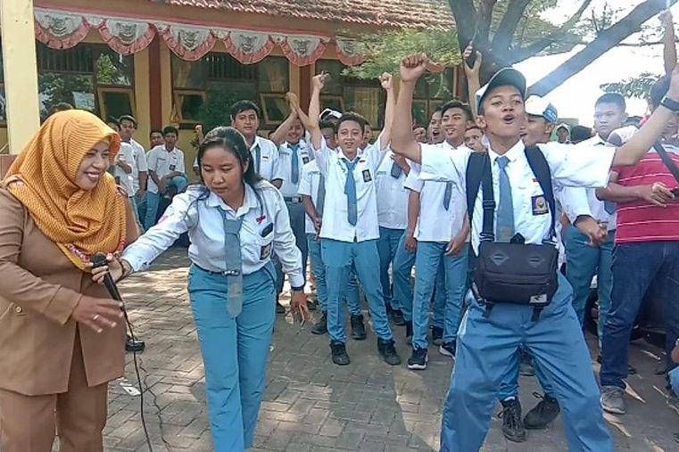 Seratusan Siswa SMKN 1 Trowulan Kabupaten Mojokerto Boikot Ujian
