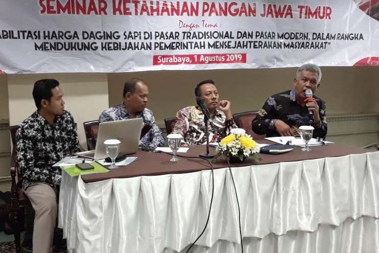 Angka Ketersediaan Daging Sapi di Jatim Masih Dianggap Belum Sesuai