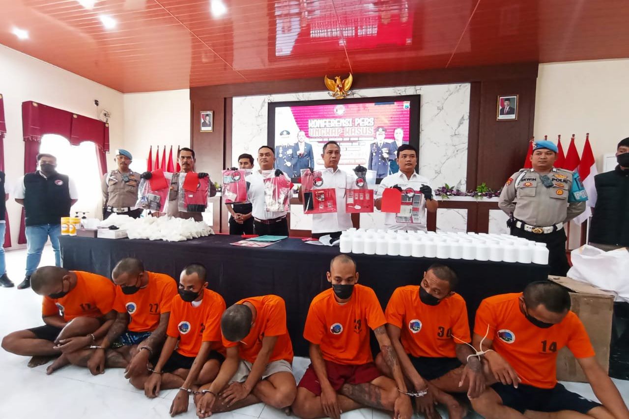 Dalam Sebulan, Polres Mojokerto Kota Sita Ratusan Ribu Pil Koplo dan Puluhan Gram Sabu