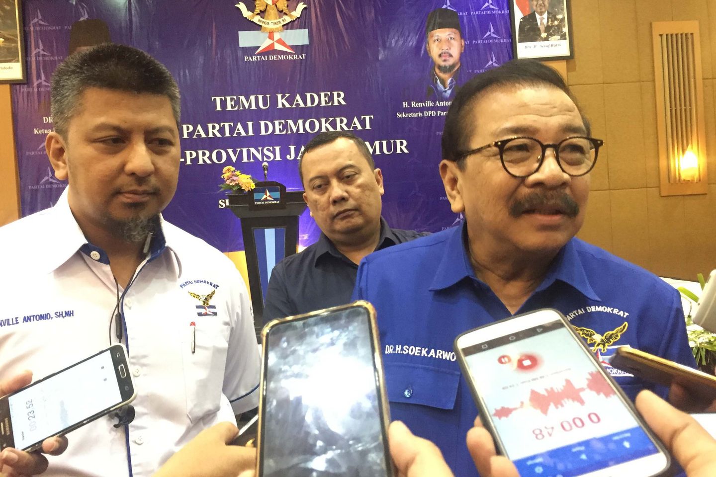 Soekarwo Tolak Anggapan Dirinya Layak Maju Ketum Partai Demokrat