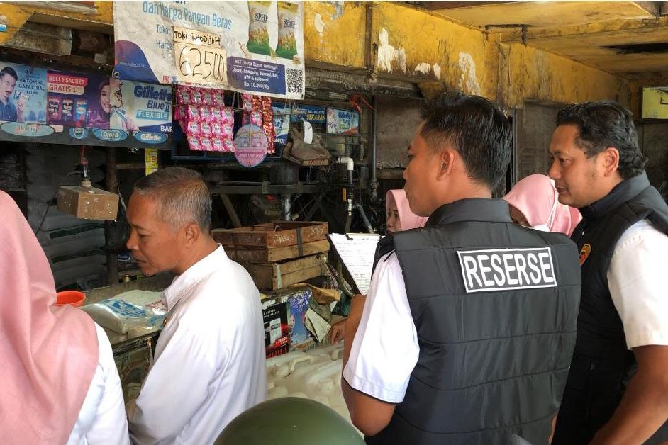Satgas Pangan Polres Mojokerto Gelar Sidak Pasar Mojosari, Harga Cabai Rp100 Ribu