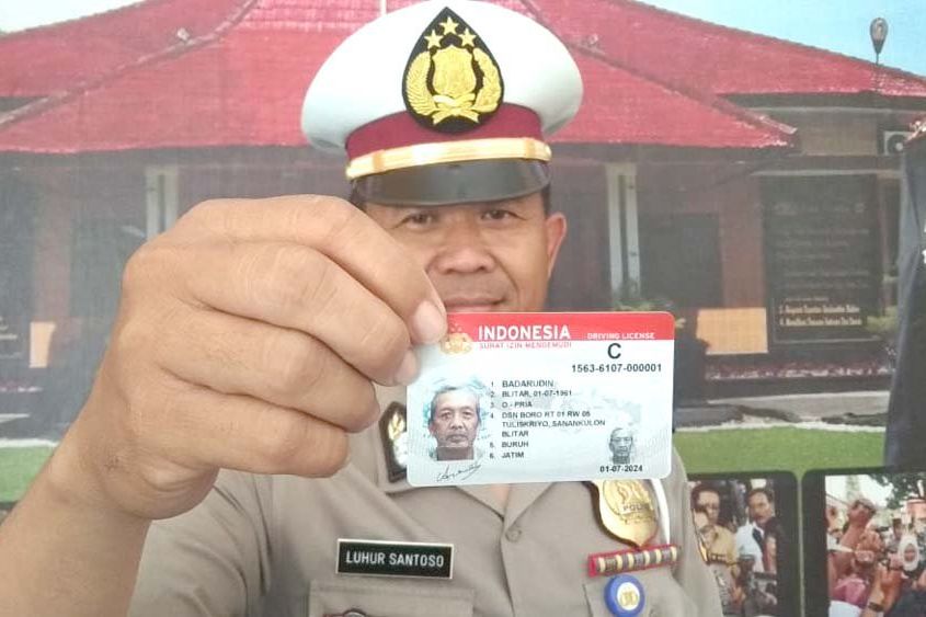 Satlantas Polres Blitar Kota Masih Kekurangan 2.500 Keping <em>Smart </em>SIM