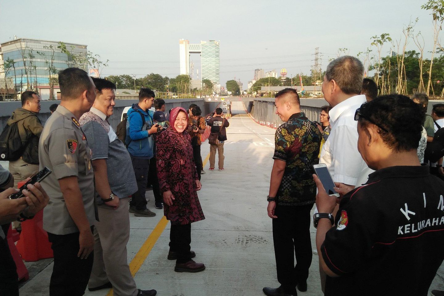 Risma Luncurkan <em>Underpass</em> Bundaran Satelit Jalan Mayjend Sungkono