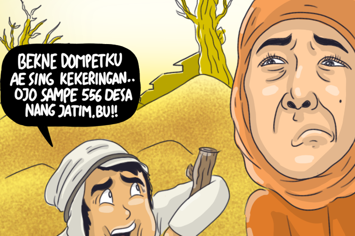 Kemarau Datang Kekeringan Menjelang