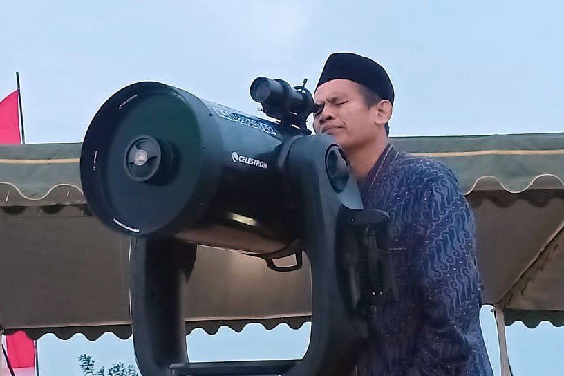 Hilal Tidak Terlihat di Bukit Banjarsari Blitar