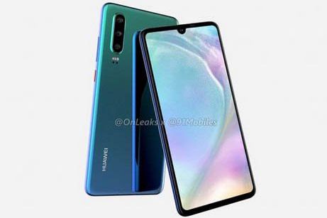 Begini Penampakan Tampilan Huawei P30 yang Dirilis Maret