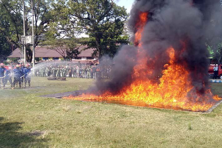 Satpol PP Kota Malang Ajak Masyarakat Tanggap Bencana