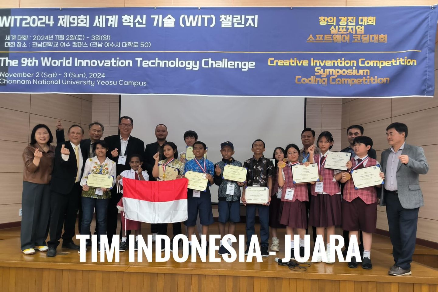 Pelajar SD di Banyuwangi Raih Emas Kompetisi Coding Internasional di Korsel