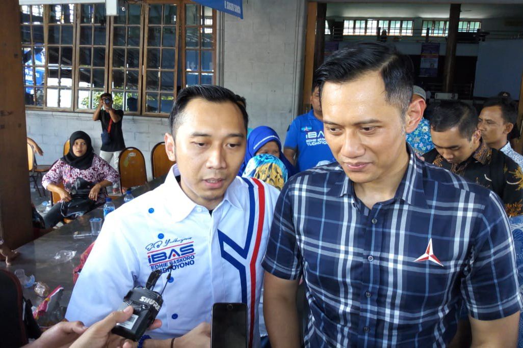 Di Ponorogo AHY Jelaskan Surat Terbuka SBY 