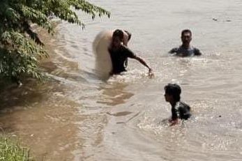 Terpeleset di Sungai Tempuran Sooko, Jasad Bocah Ini Terseret 1 Kilometer