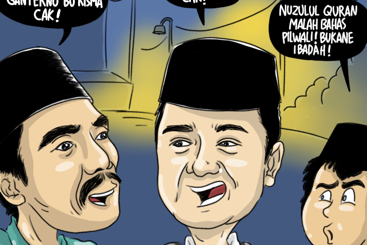 Ibadah Puasa Incar Kursi Wali Kota