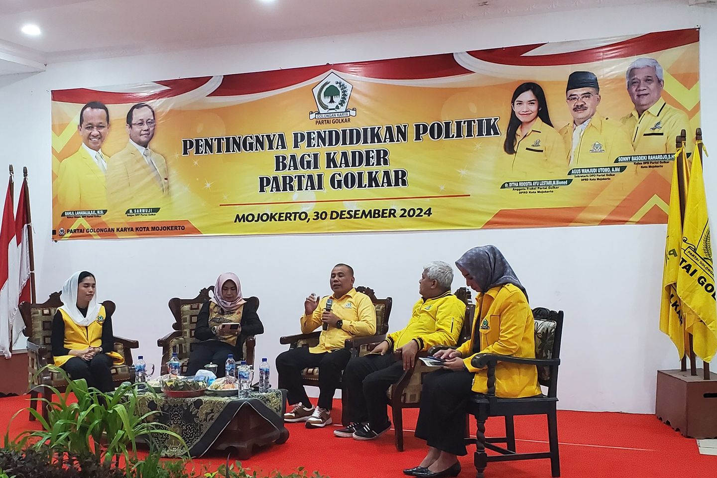 Sumardi: Golkar Siap Kawal Program Ning Ita untuk Kemajuan Kota Mojokerto 