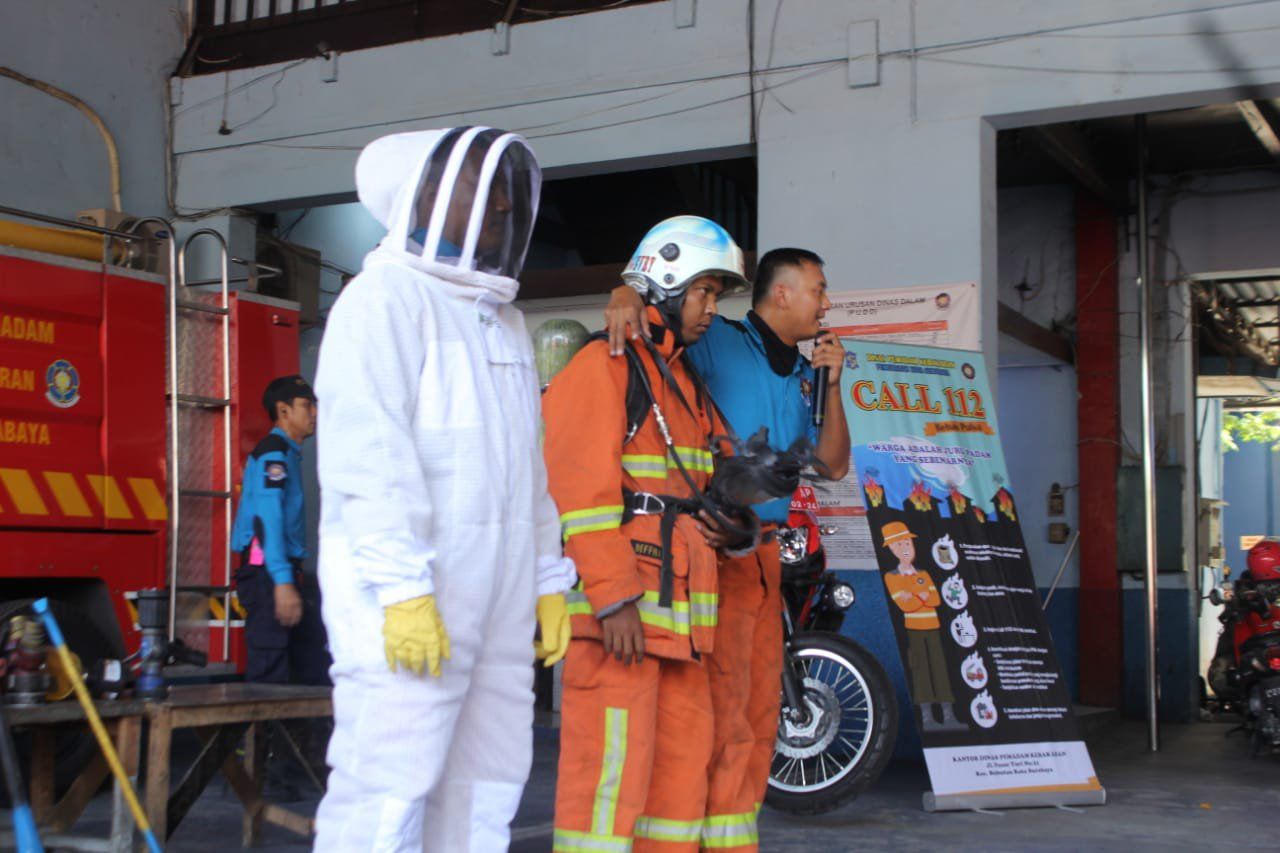 Wisata Edukasi Pemadam Kebakaran Pemkot Surabaya Kian Diminati