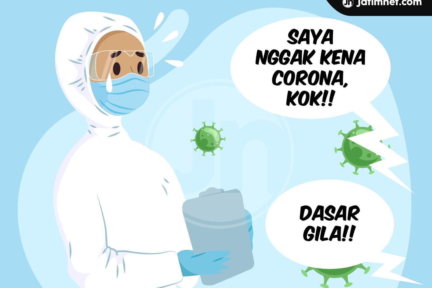 Di Balik Perjuangan Petugas Medis Penanganan Covid-19