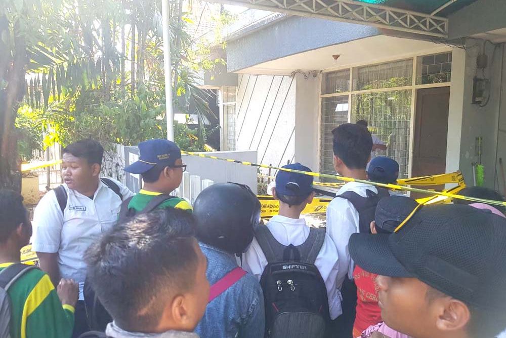 Titik Semburan Minyak di Kutisari Bekas Lahan Sumur Lantung