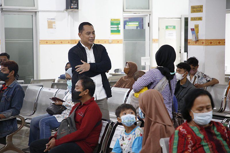 Cek Layanan Kesehatan di Puskesmas, Walkot Eri Cahyadi: Sistem Antrean Harus Dibenahi