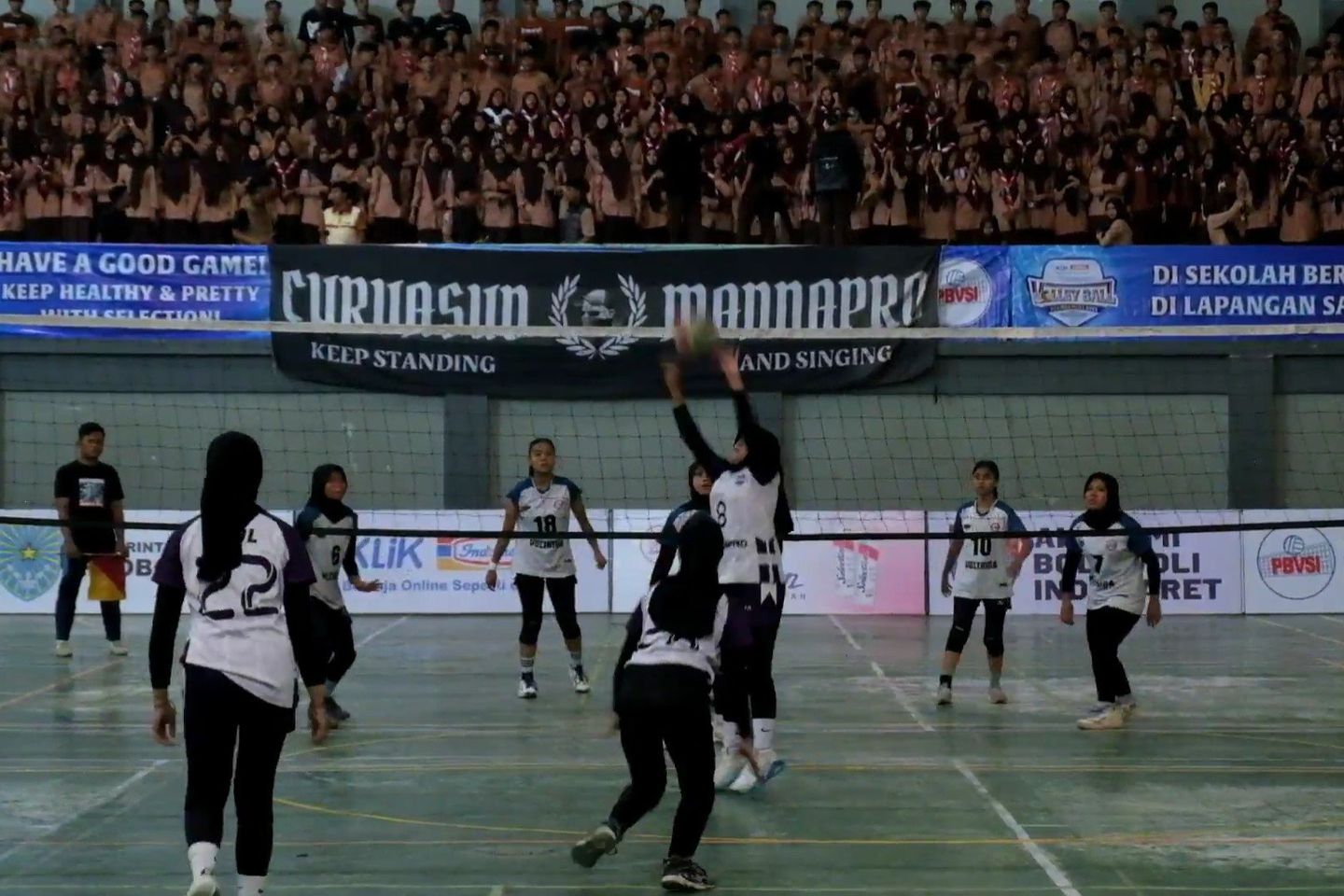 43 Tim Berlaga di Turnamen Bola Voli Pelajar se-Probolinggo Raya