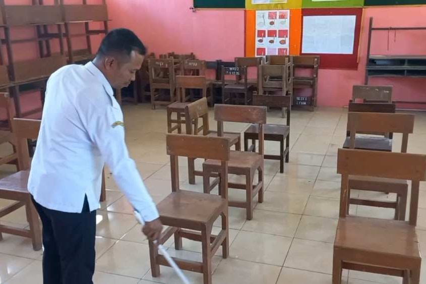 Tanpa Siswa Baru, SDN Warujinggo 2 Probolinggo Sunyi