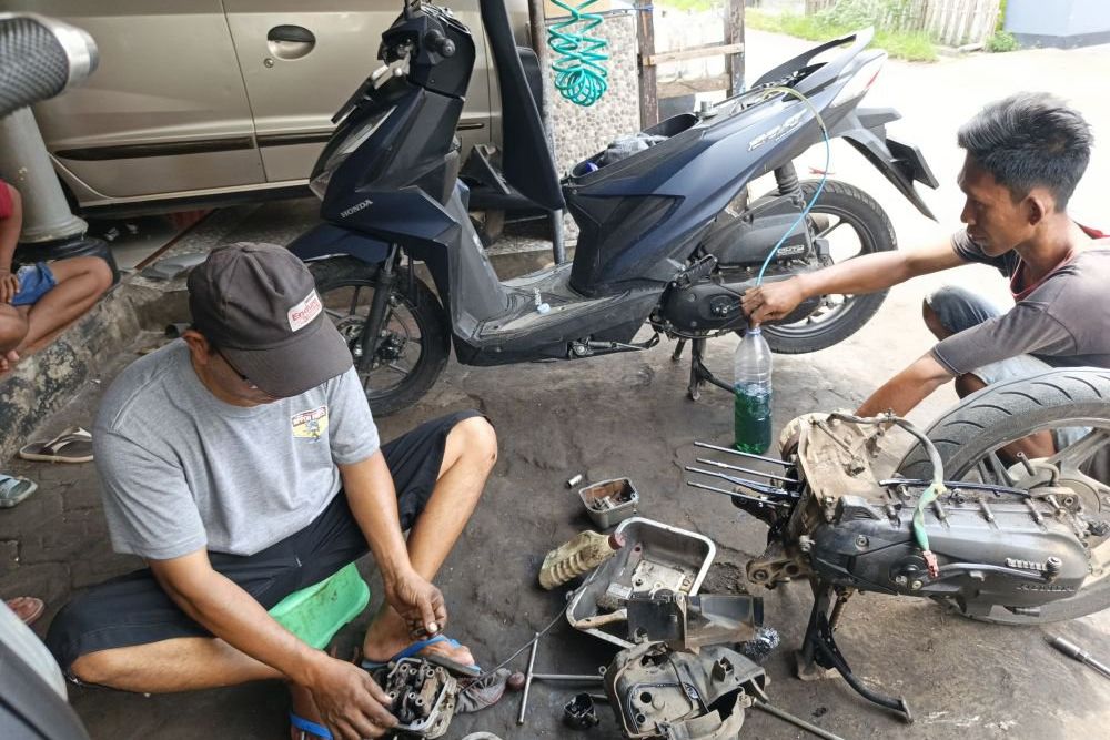 Puluhan Motor Mogok Usai Diisi Pertalite di SPBU Probolinggo
