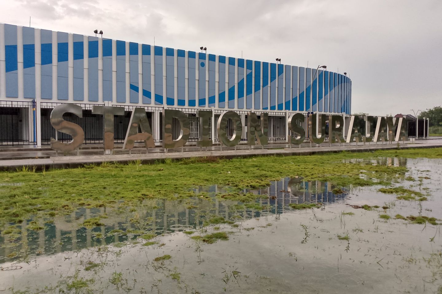 Masih Tahap Pemeliharaan PT Wika, Kementerian PU Serahkan Stadion Surajaya ke Pemkab Lamongan