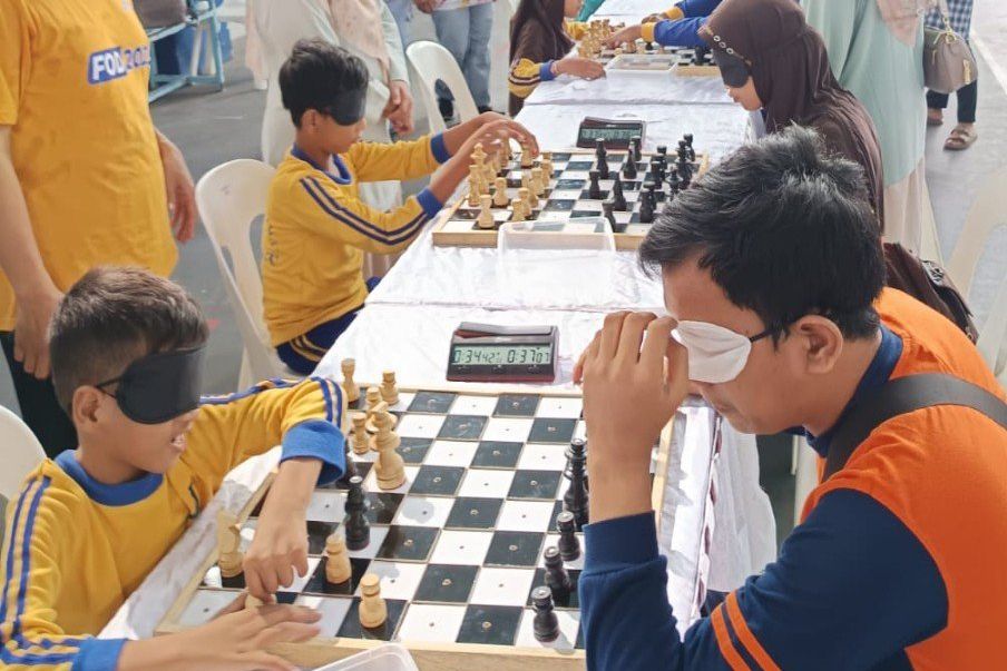 Puluhan Siswa Difabel Lamongan Beradu Kemampuan Olahraga