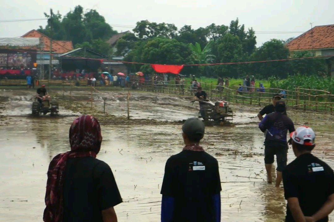Serunya Karapan Sapeh Jepang di Probolinggo