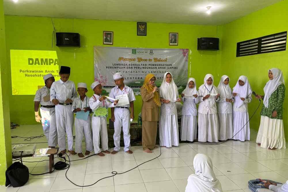 Cegah Pernikahan Anak, Fatayat NU Gagas Satgas Sahabat Sebaya di Sekolah