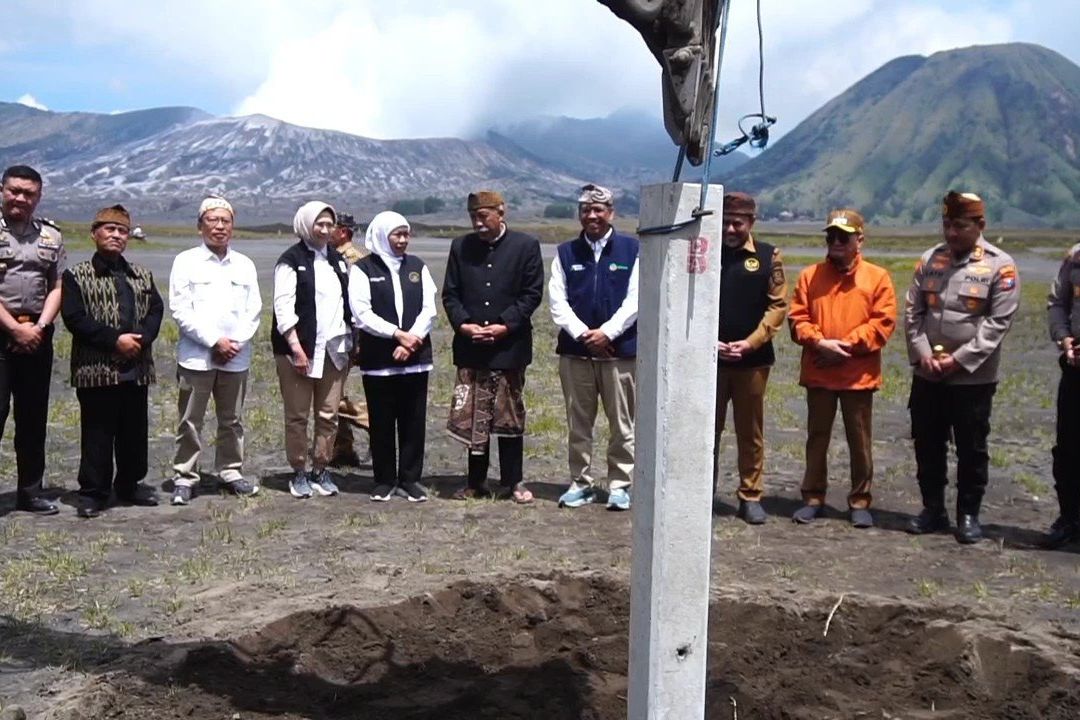 Proyek JLKT Dimulai, Khofifah Tekankan Kelestarian Bromo