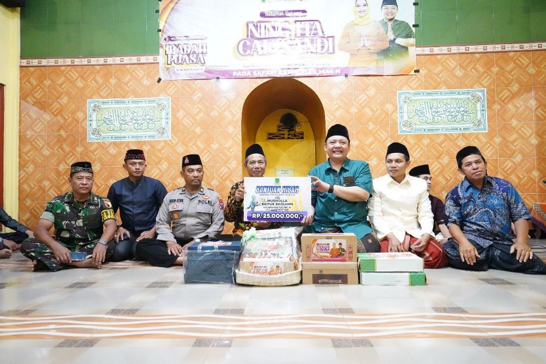 Safari Ramadan, Cak Sandi Sosialisasikan Panca Cita Pemkot Mojokerto