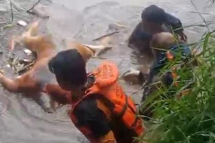 Pria Bertato yang Ditemukan Membusuk di Sungai Brantas Sempat Hilang Sepekan