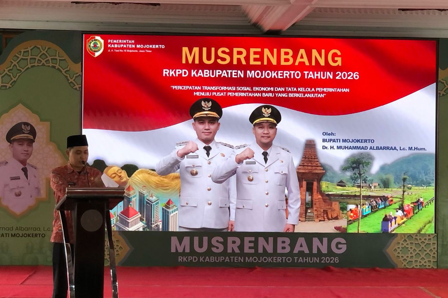 Pemkab Mojokerto Gelar Musrenbang 2026, Gus Barra Jelaskan Lima Program Prioritas