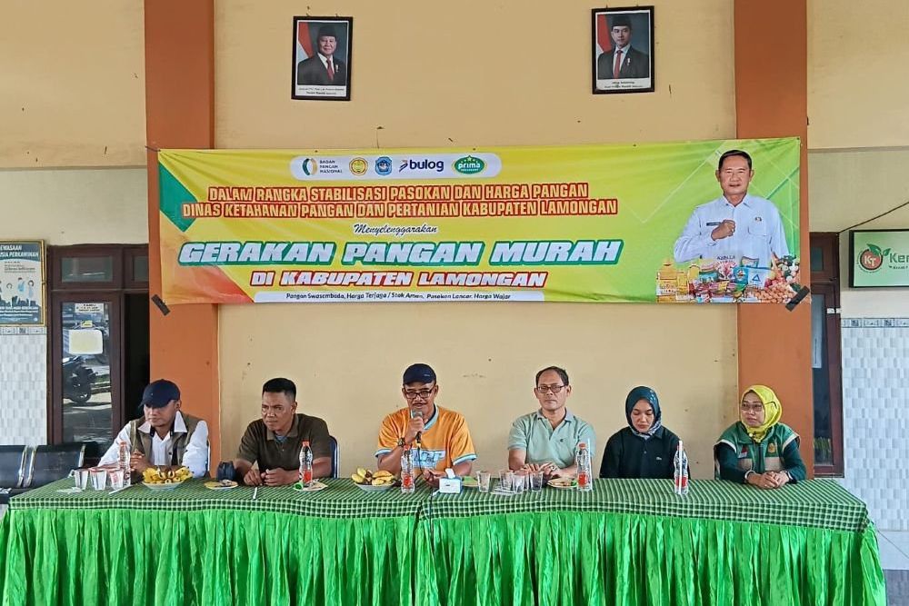 Stabilkan Harga Bahan Pokok, DKPP Lamongan Gelar Gerakan Pangan Murah