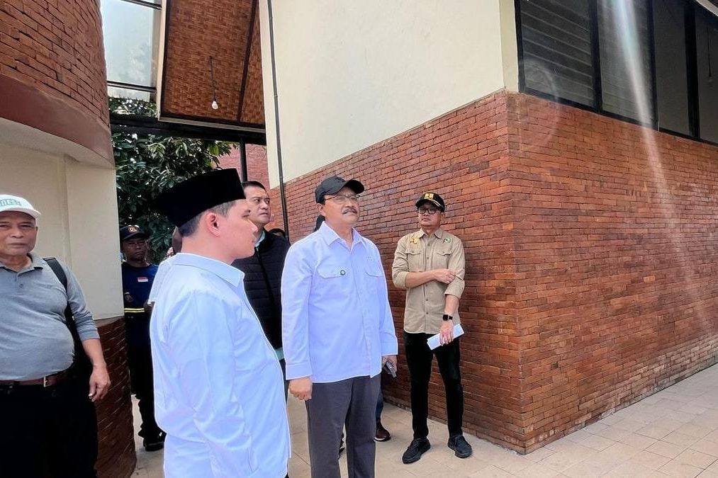 Didampingi Gus Barra, Mensos Gus Ipul Tinjau Rencana Gedung Sekolah Rakyat di Mojokerto