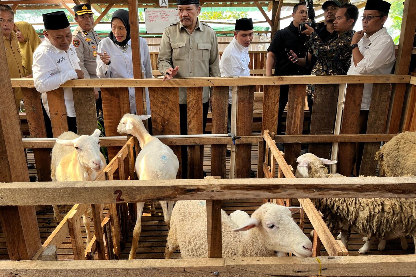 Berdayakan Mustahik, Baznas Luncurkan Program Balai Ternak Kambing di Mojokerto