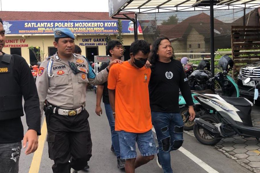 Pelaku Kekerasan Seksual di Hutan Dawarblandong Mojokerto  Ditangkap