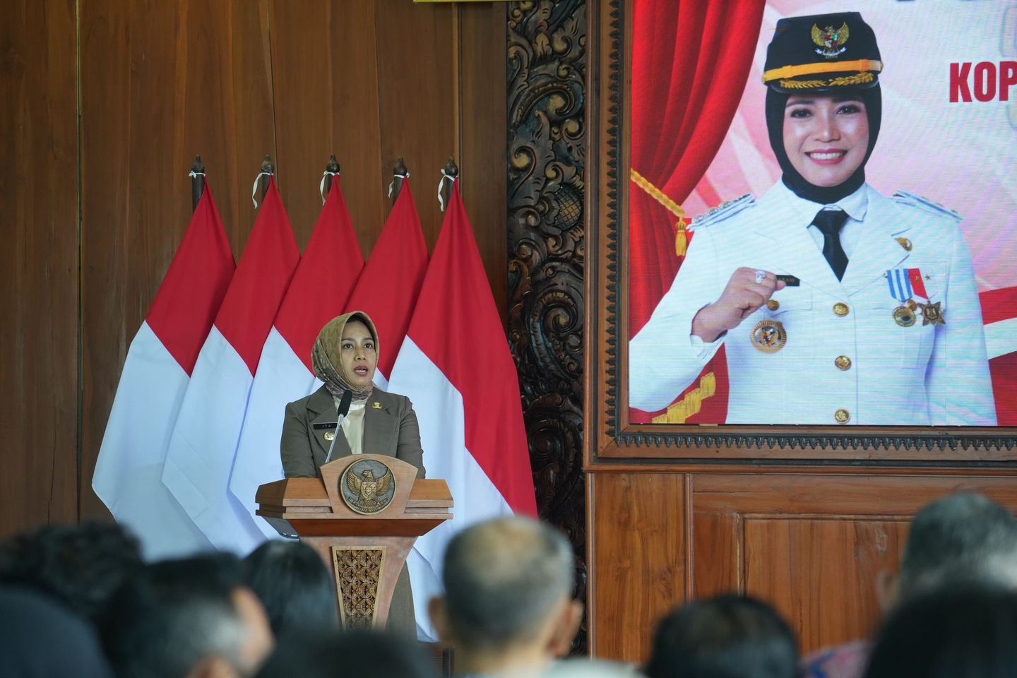 19 Koperasi Merah Putih Terbentuk, Ning Ita Tekankan Profesionalisme Pengelolaannya