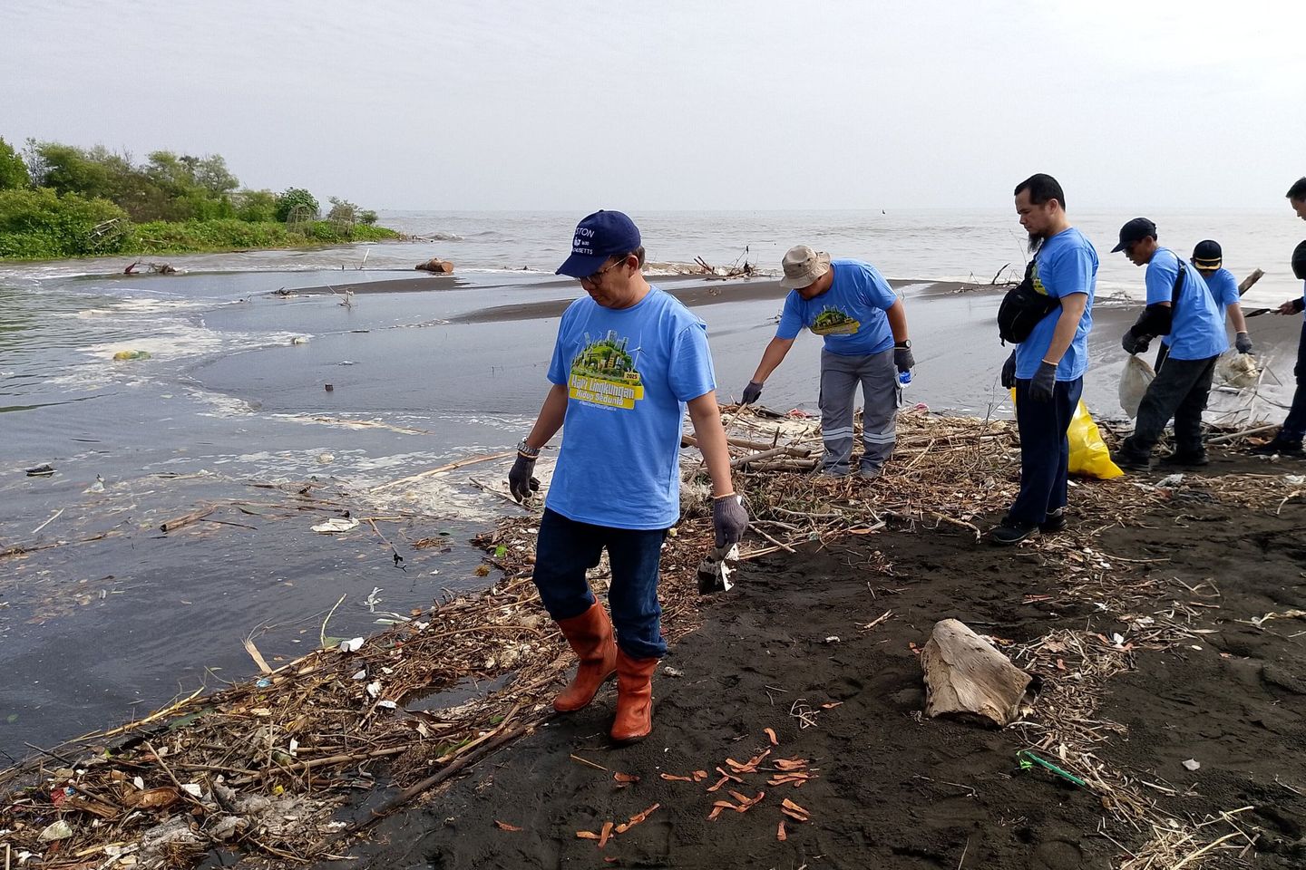 Hari Lingkungan Hidup, Warga Probolinggo Bersih-Bersih Pantai dan Tanam Mangrove 