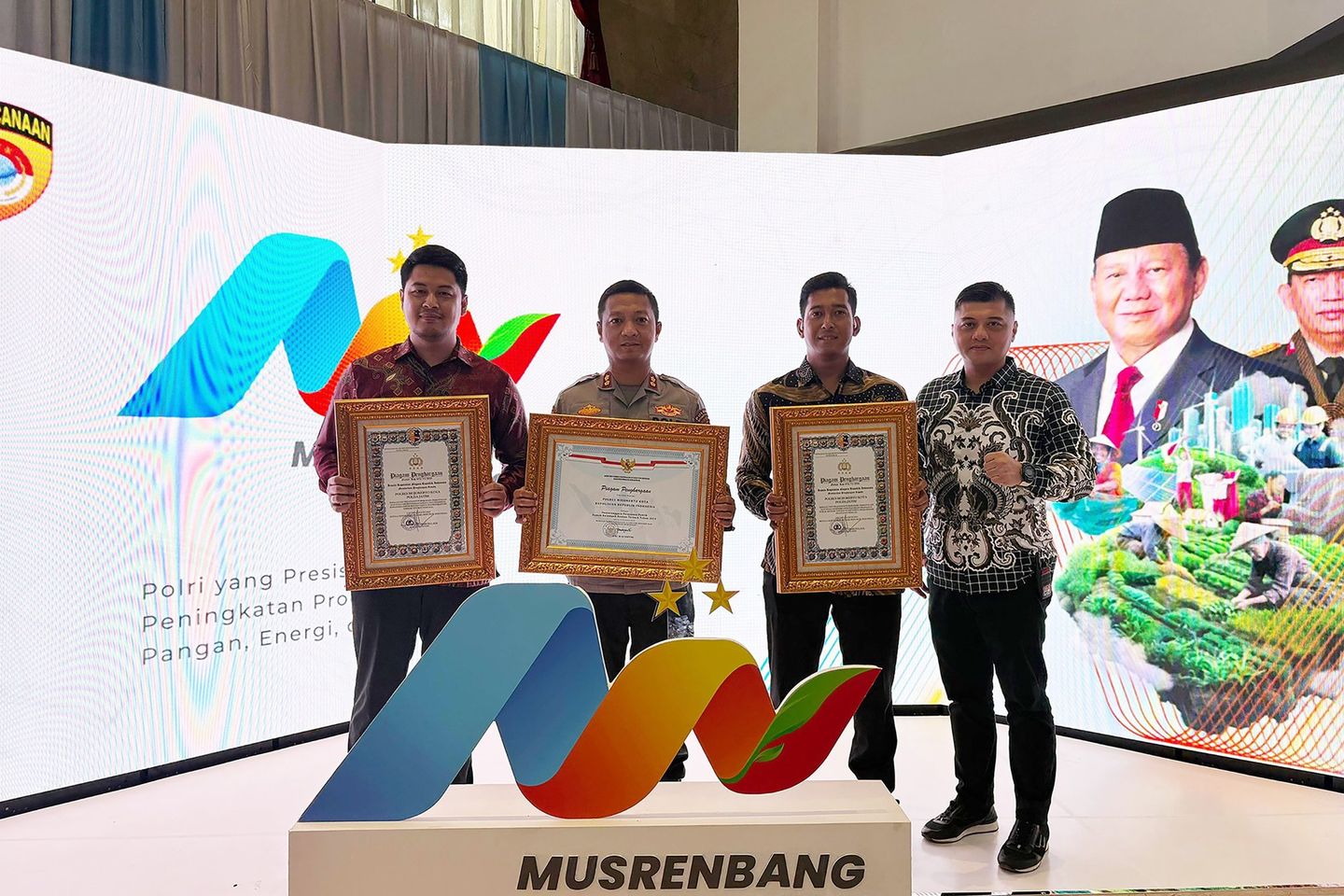 Polres Mojokerto Kota Raih Tiga Penghargaan di Bidang Reformasi Birokrasi Polri