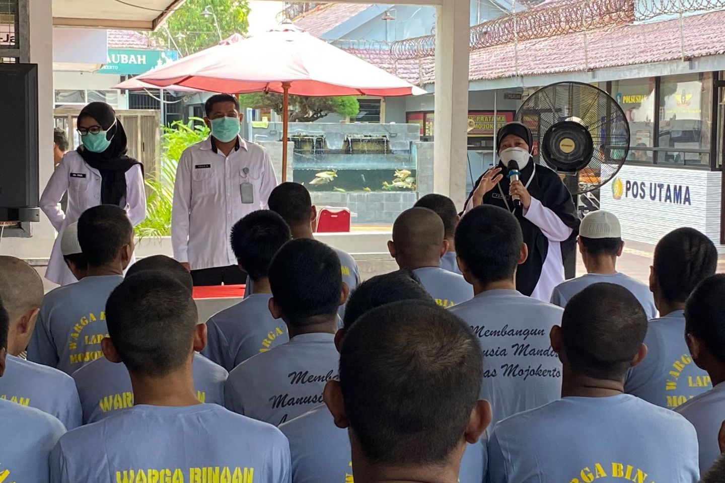 Lapas Mojokerto Cegah Penyebaran TBC melalui Skrining Kesehatan Warga Binaan
