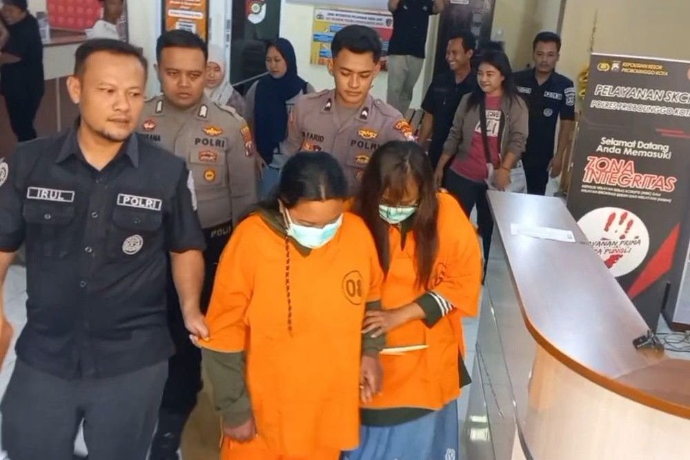 Curi Tas Berisi Rp20 Juta di Pasar Probolinggo, Dua Perempuan Ditahan Polisi