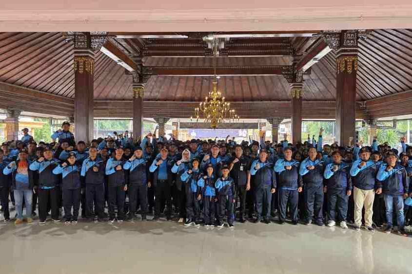 Lepas Atlet Menuju Porprov Jatim, Wabup Mojokerto Ingatkan Sportivitas Bertanding