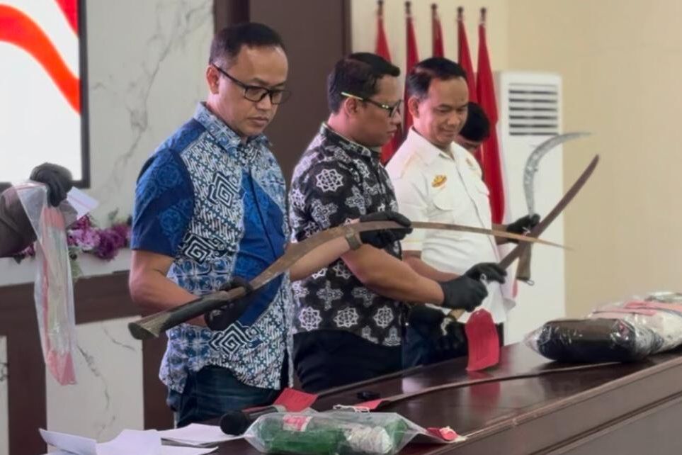 Tawuran Antar Gengster di Mojokerto, Anak-Anak dan Pemuda Terancam Penjara 7 Tahun