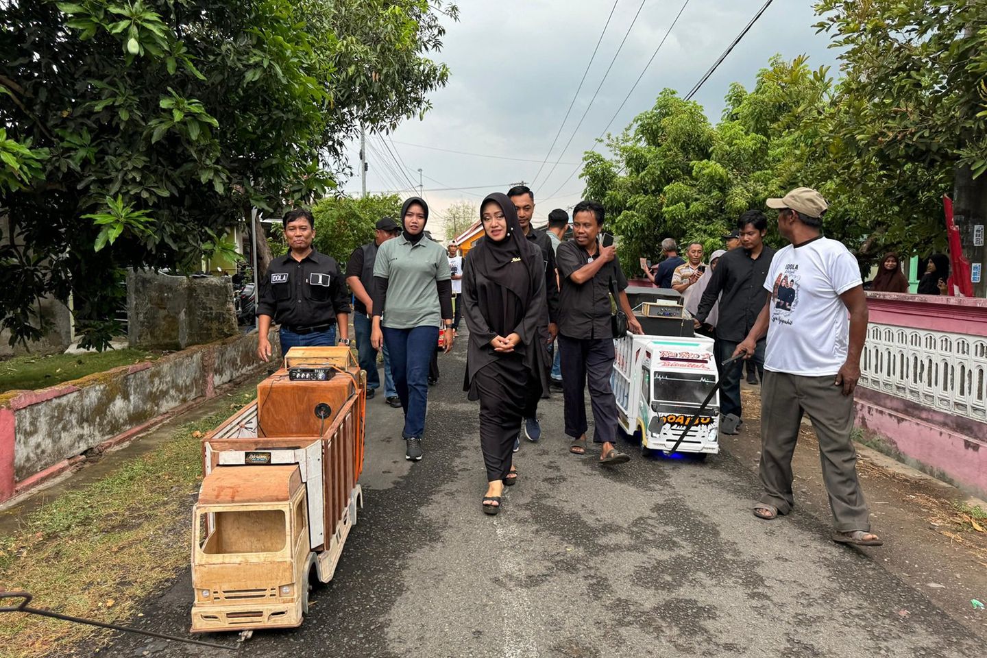 Kampanye di Basis Gus Barra, Ikfina-Gus Dulloh Puji Antusias Masyarakat