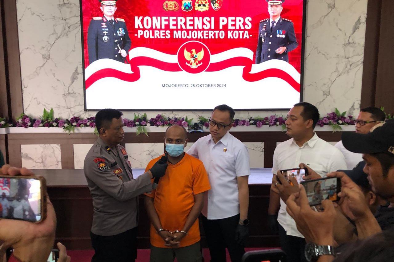 Sempat Kabur ke NTB, Polisi Tangkap Pembacok Keponakan di Mojokerto