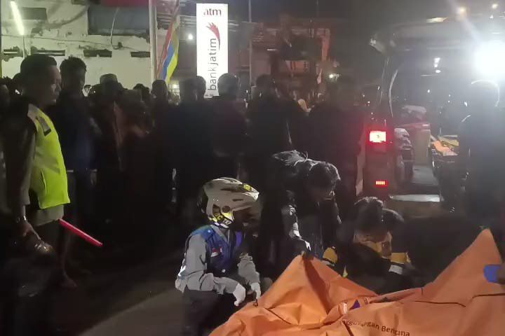 Tabrak Lari di Bypass Mojokerto, Pemotor asal Jombang Meregang Nyawa