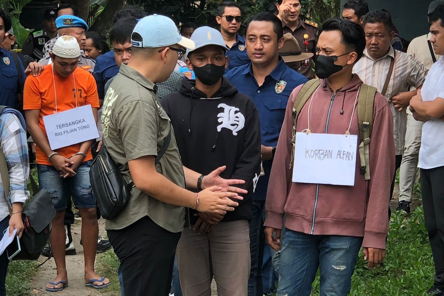 Rekonstruksi Kematian Alfan Siswa SMK di Mojosari Digelar, Tersangka Peragakan 15 Adegan