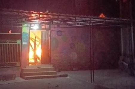 TK Darussalam di Dlanggu Mojokerto Terbakar, Ruang Guru dan Isinya Hangus
