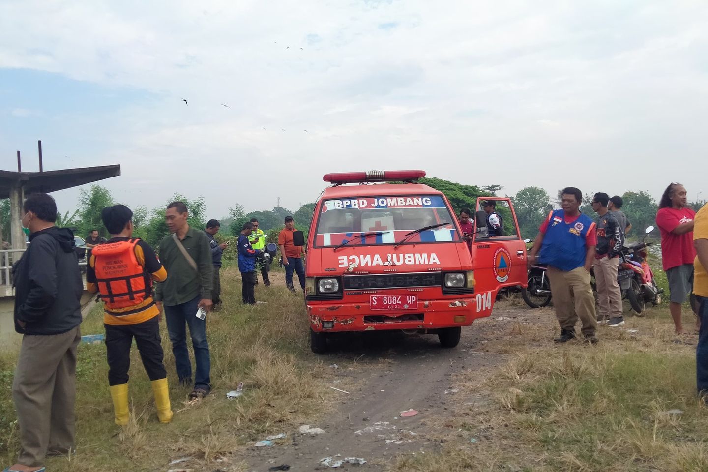 Tenggelam di Jombang, Pria Ini Ditemukan di Sungai Brantas Mojokerto