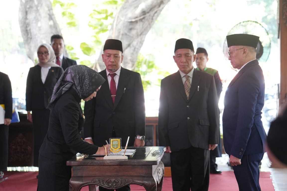 Kota Mojokerto Resmi Miliki BPBD, Ning Ita Lantik Ganesh Pressiatantra sebagai Kepala Pelaksana
